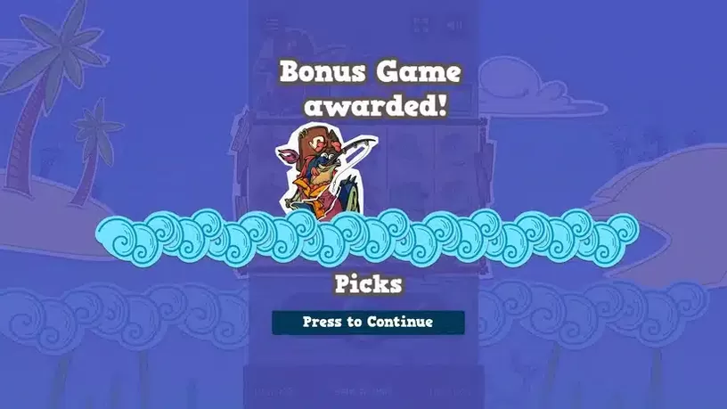 Caribbean Fisher Jack slot screenshot 2