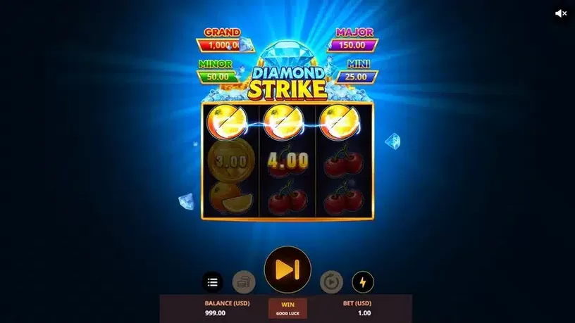 Diamond Strike slot screenshot 2