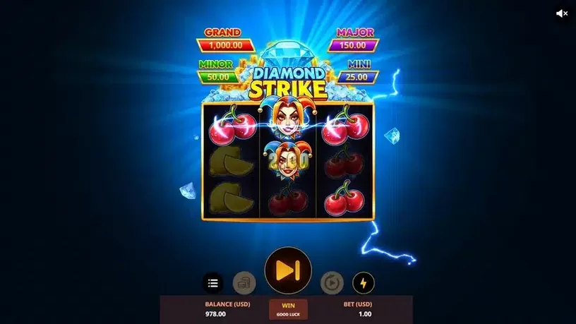 Diamond Strike slot screenshot 4