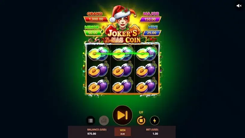 Joker’s X-Mas Coin slot screenshot 4