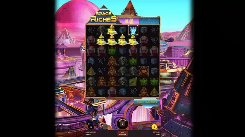 Space Riches slot screenshot 3