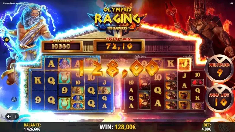 Olympus Raging Megaways slot screenshot 6