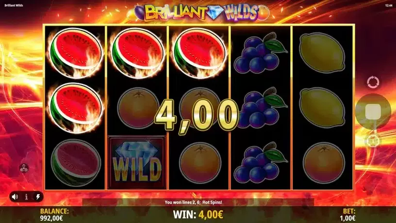 Brilliant Wilds slot screenshot 3