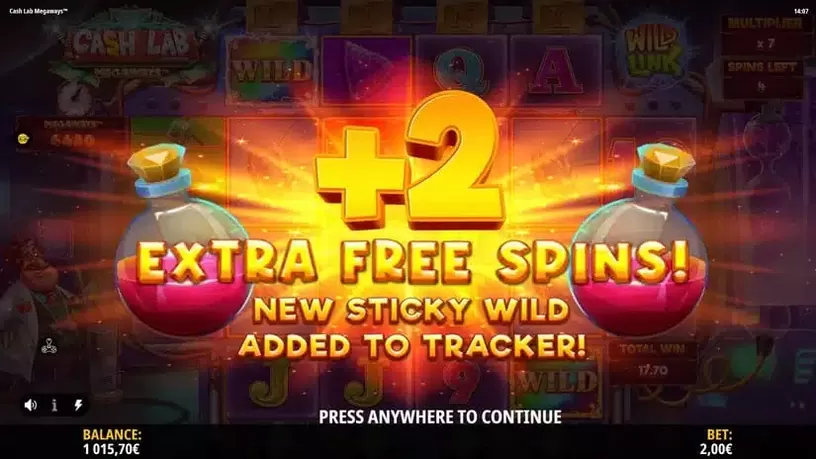 Cash Lab Megaways slot screenshot 5
