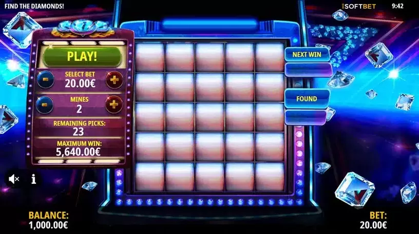 Find The Diamonds slot screenshot 1