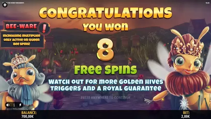 Gimme the Honey Megaways slot screenshot 3