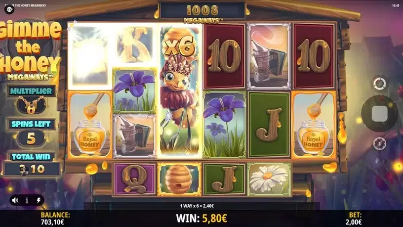 Gimme the Honey Megaways slot screenshot 5