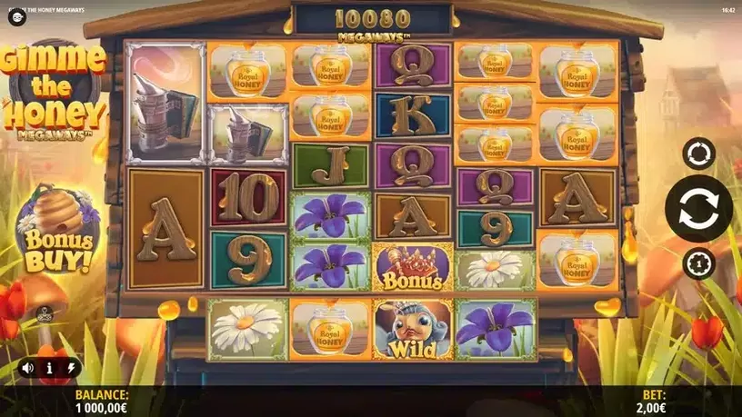 Gimme the Honey Megaways slot screenshot 1