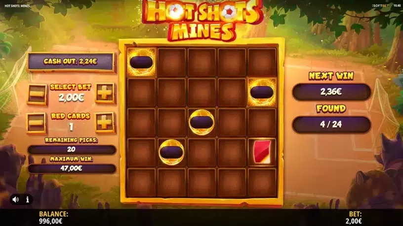 Hot Shots: Mines slot screenshot 3