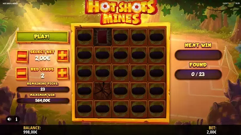 Hot Shots: Mines slot screenshot 1