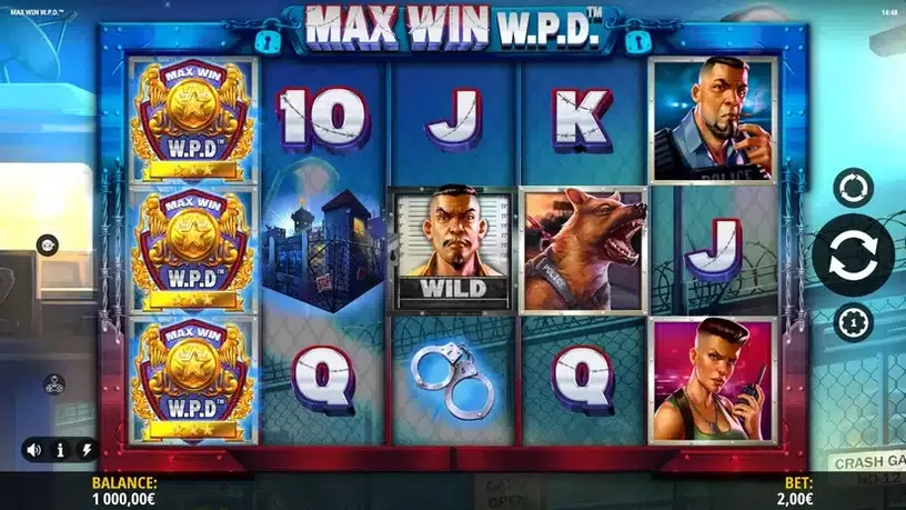 Max Win W.P.D slot screenshot 1
