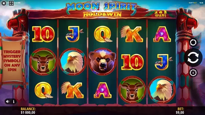 Moon Spirit slot screenshot 1