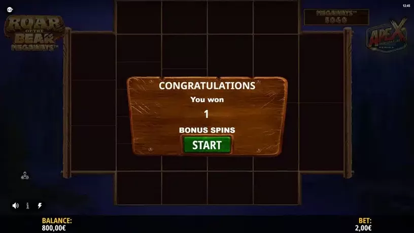 Roar of the Bear Megaways slot screenshot 2