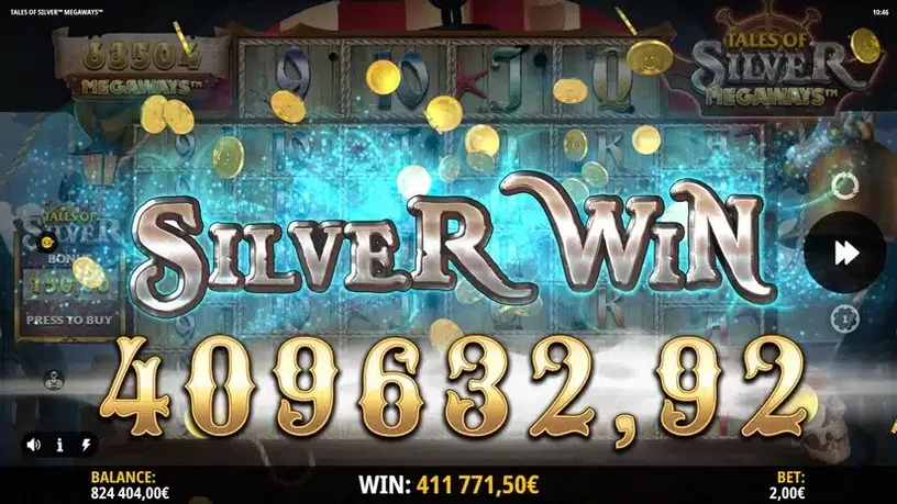 Tales of Silver Megaways slot screenshot 9