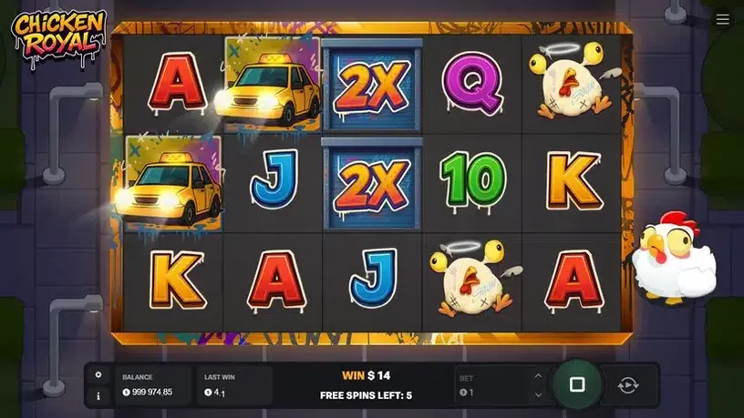Chicken Royal slot screenshot 5