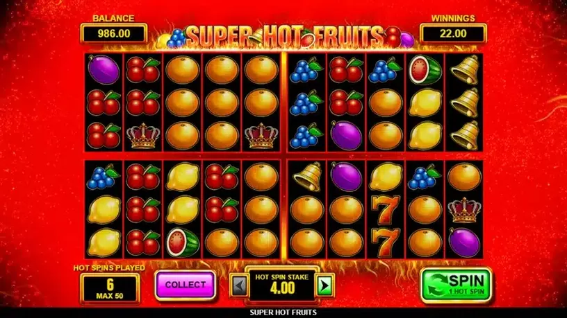 Super Hot Fruits slot screenshot 4