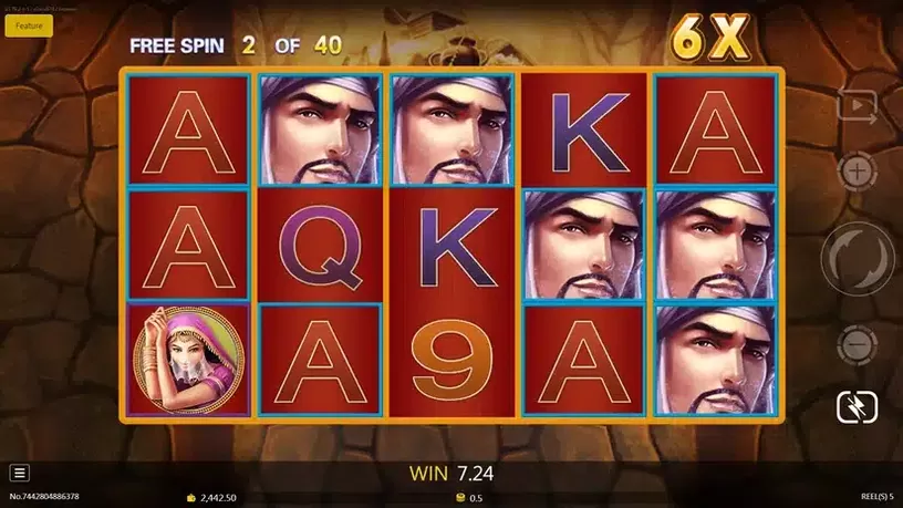 Open Sesame slot screenshot 5