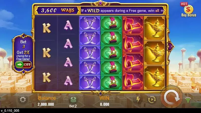 Magic Lamp slot screenshot 1