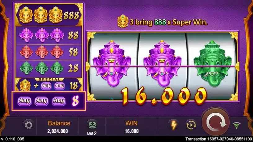 Super Rich slot screenshot 2