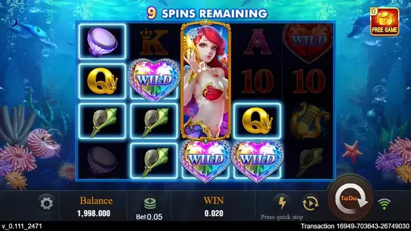 Bubble Beauty slot screenshot 5