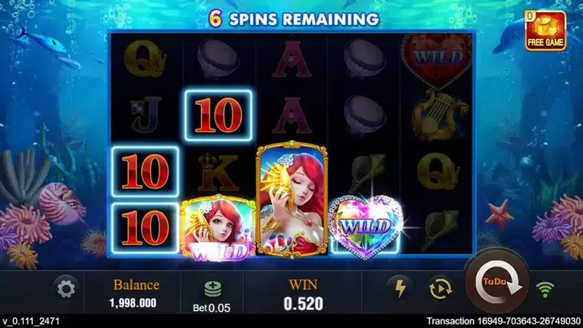 Bubble Beauty slot screenshot 4