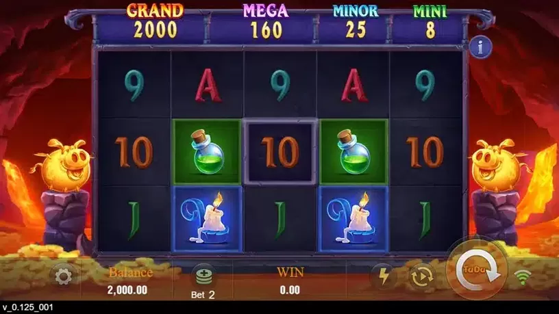 Devil Fire 2 slot screenshot 1