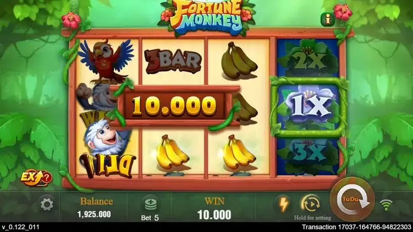 Forfune Monkey slot screenshot 3