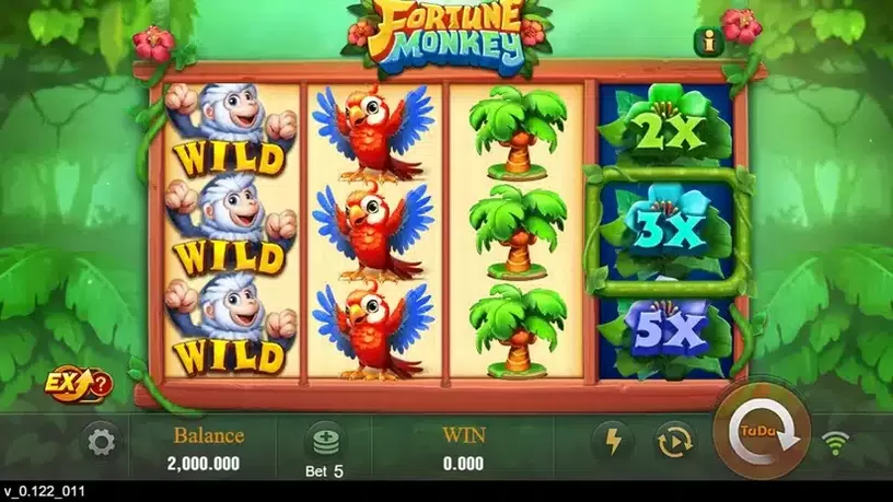 Forfune Monkey slot screenshot 1