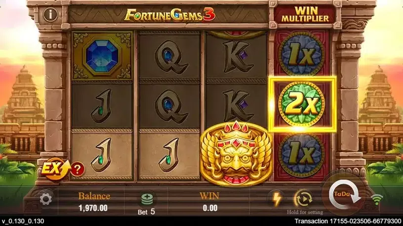 Fortune Gems 3 slot screenshot 2