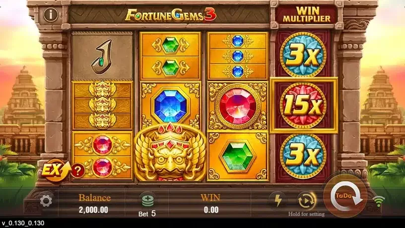 Fortune Gems 3 slot screenshot 1