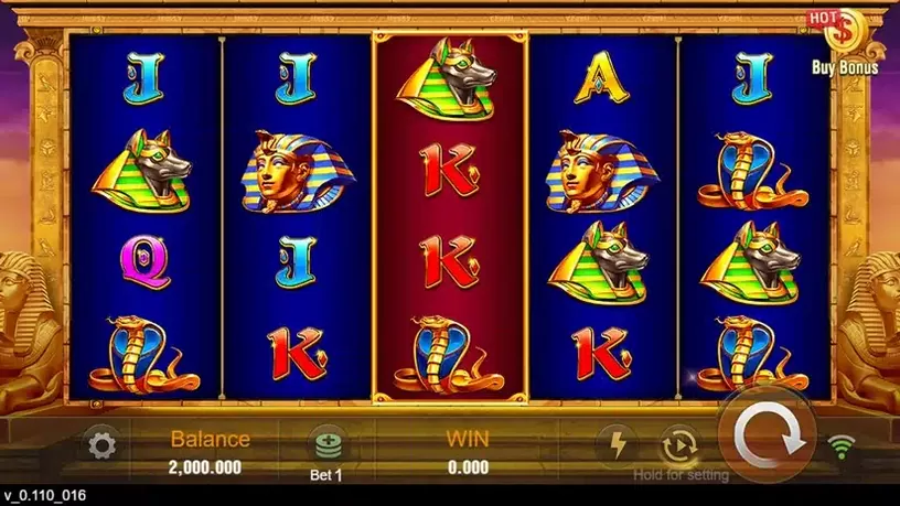 Golden Queen slot screenshot 1