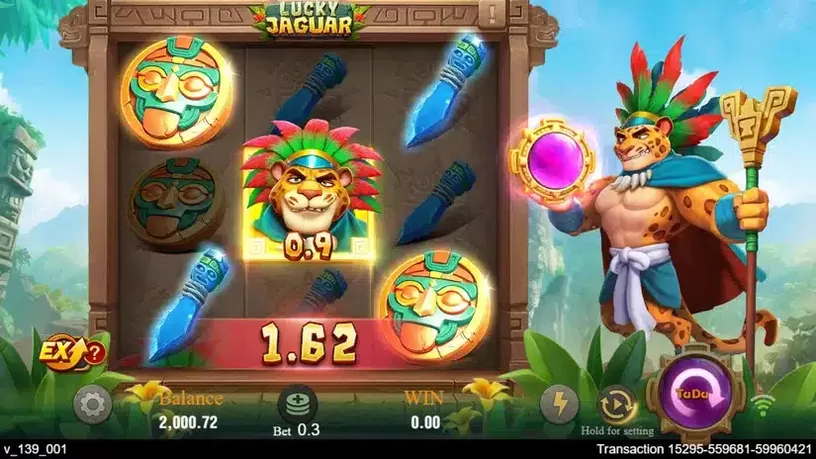Lucky Jaguar slot screenshot 4