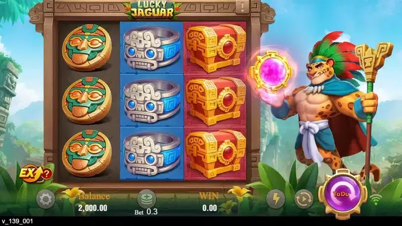 Lucky Jaguar slot screenshot 1