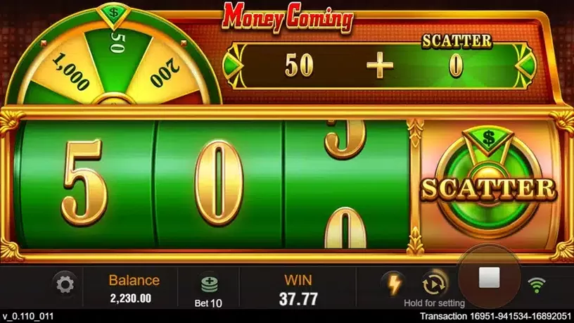 Money Coming slot screenshot 5