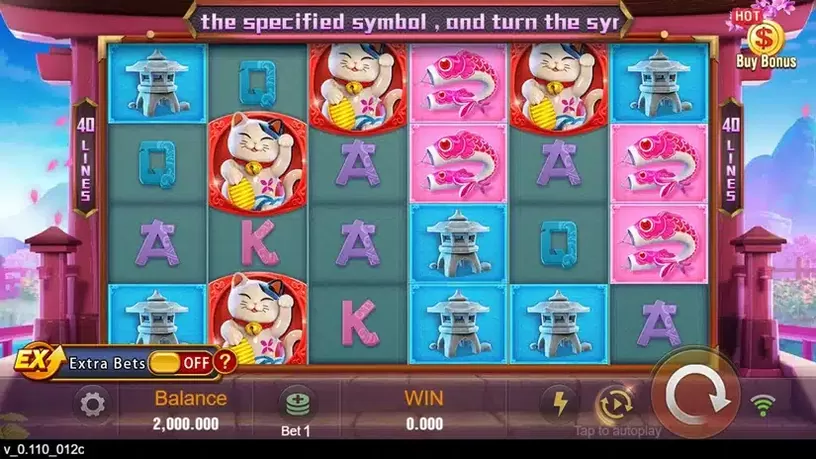 Neko Fortune slot screenshot 1