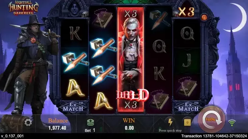 Nightfall Hunting slot screenshot 3