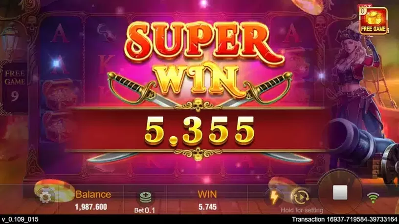 Pirate Queen slot screenshot 6