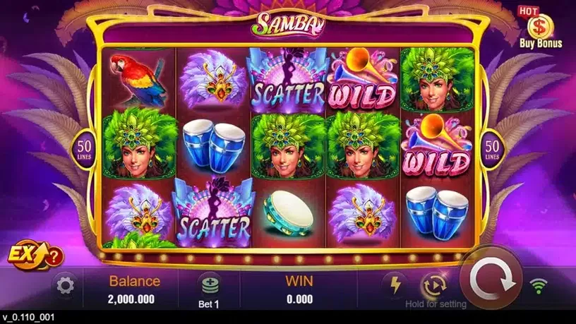 Samba slot screenshot 1