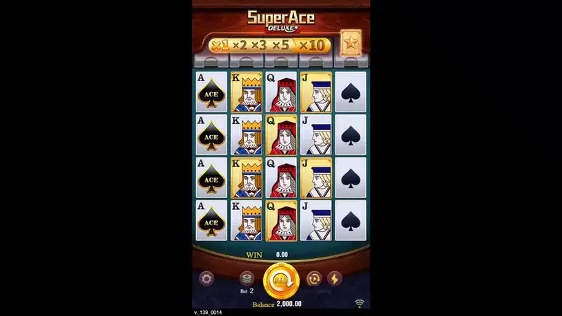 Super Ace Deluxe slot screenshot 1