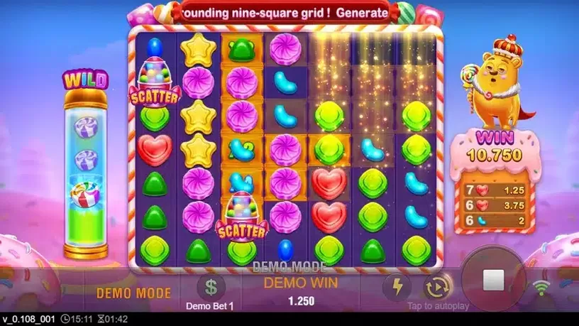 Sweet Land slot screenshot 3