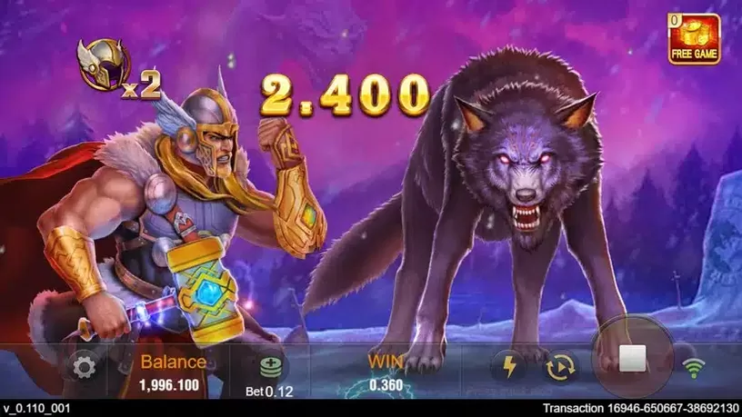 Thor X slot screenshot 6