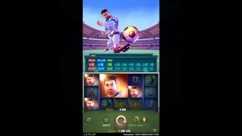 World Cup slot screenshot 3