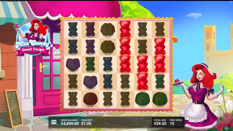 Miss Candy’s Sweet Escape slot screenshot 5