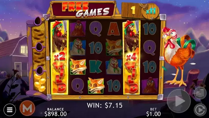 Rooster’s Revenge slot screenshot 6