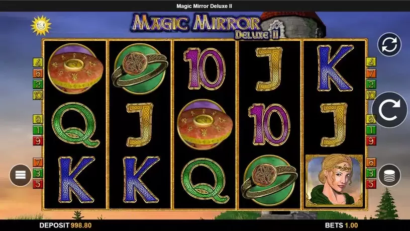 Magic Mirror Deluxe II slot screenshot 1
