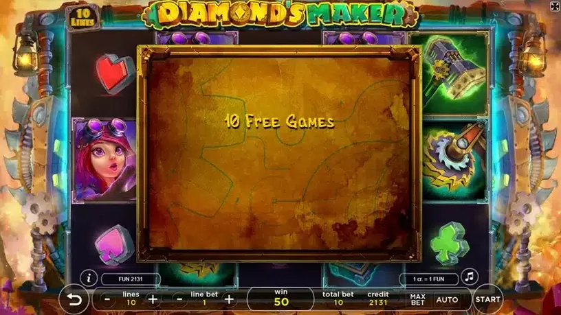 Diamonds Makers slot screenshot 3