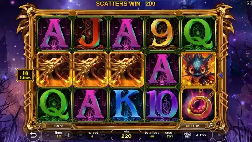 Dragon Magic slot screenshot 3