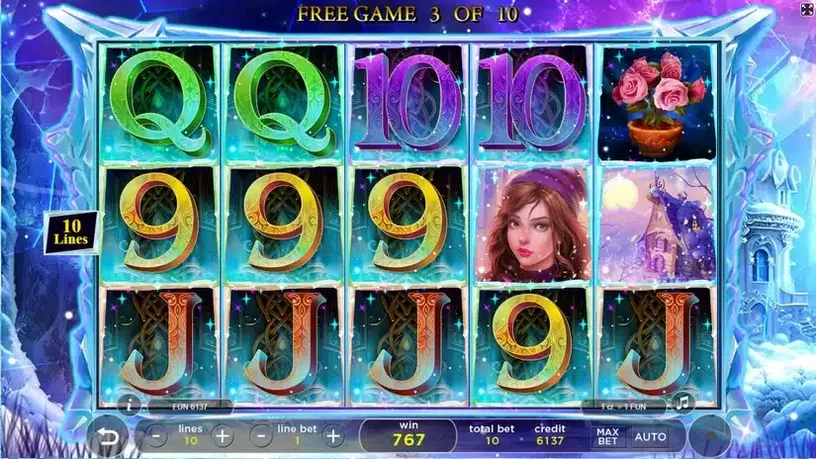 Frozen Diamonds slot screenshot 5