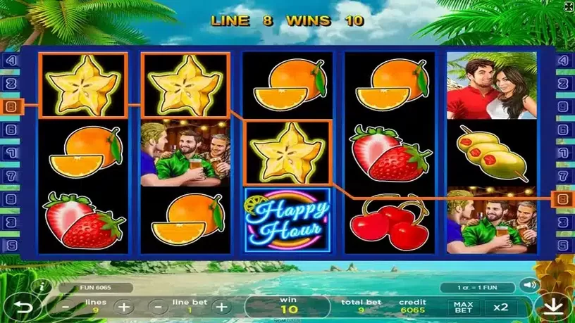 Olivers Bar Deluxe slot screenshot 3