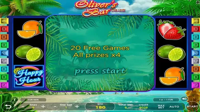 Olivers Bar Deluxe slot screenshot 5